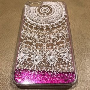iPhone 6s Plus glitter case💖