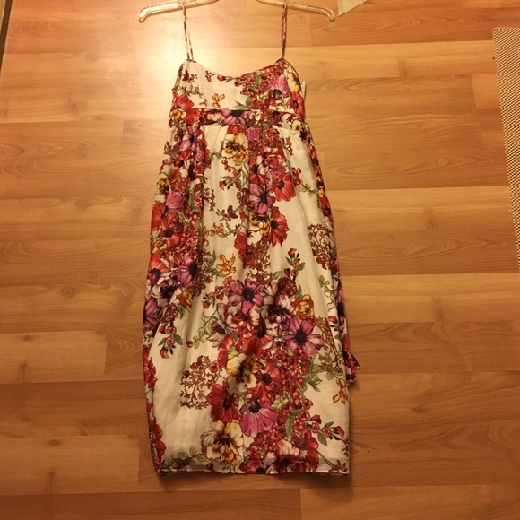 Zara floral spring dress
