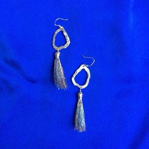Handmade Kauai island silver earrings