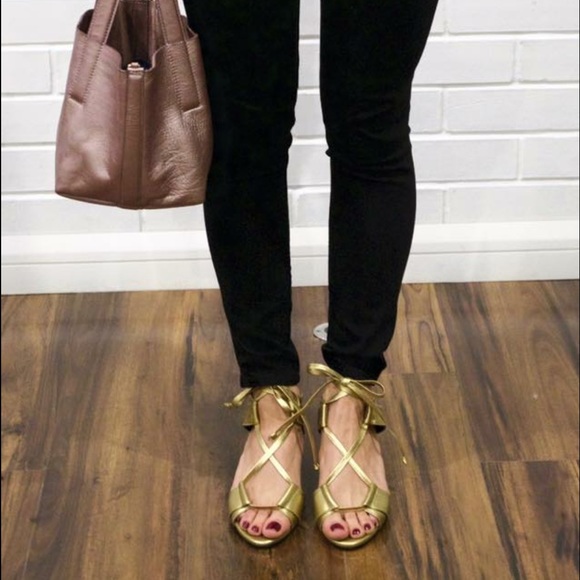 Carlota denim Studio Colombia shoes sandals gold 8 - Picture 2 of 8