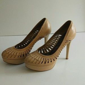 Leather Pumps gianni binni size 9
