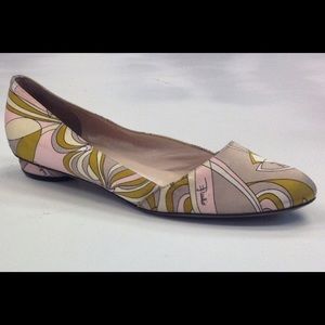 Ballet flat silk