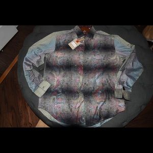 Brand new men's shirt by Robert Graham
