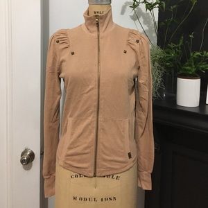 Vintage Rare Fornarina Zip Up Studded Skater Pleat