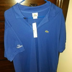 NWT Royal blue XXL Lacoste shirt