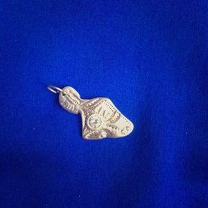 Handmade Maui island silver necklace