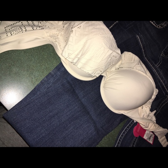 Halter swim suit top