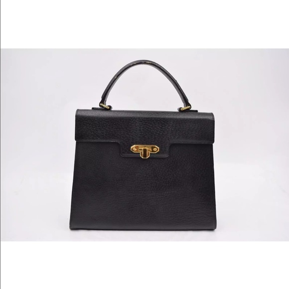 Authentic Valentino Garavani Handbag black leather