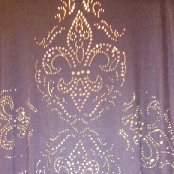 Limited Edition Asymmetrical Rhinestone Top - Picture 4 of 4