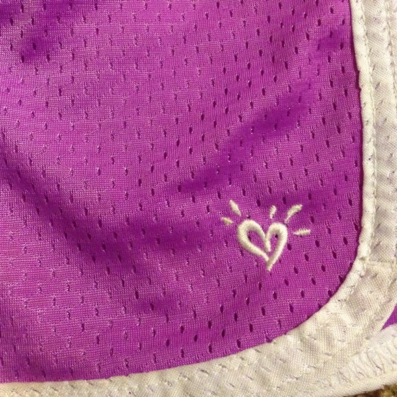 Justice gym shorts size 6 🌈 EUC ☘️ - Picture 2 of 2