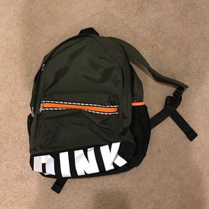 Navy green backpack