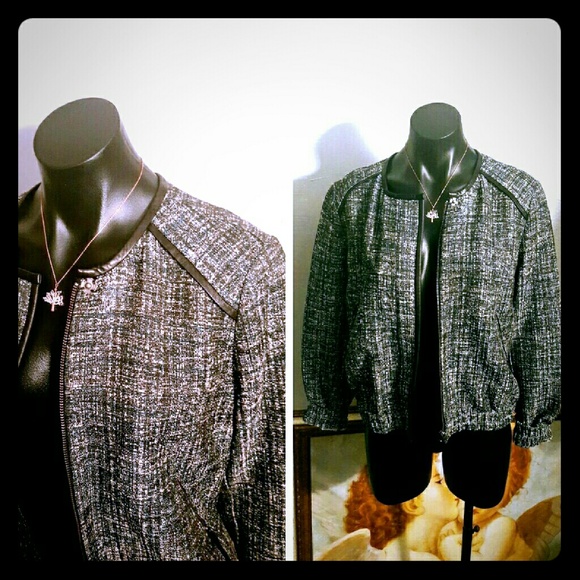 ~  Tweed Bomber Jacket~