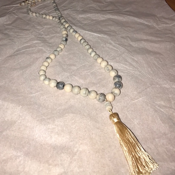 Tassel necklace
