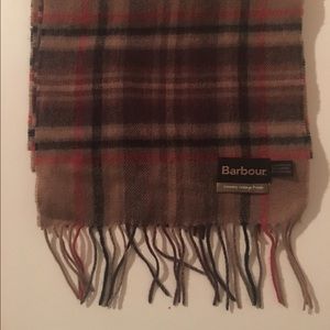 NWOT Barbour Scarf