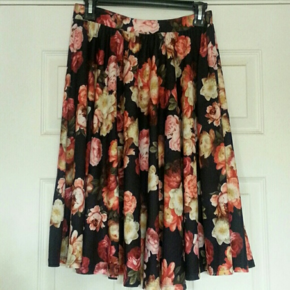 Floral circle skirt  *ASOS*