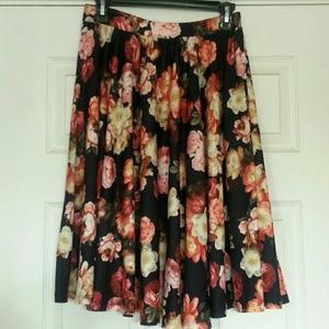 Floral circle skirt  *ASOS*