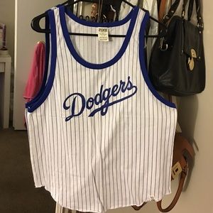LA Dodgers PINK Tank Top.