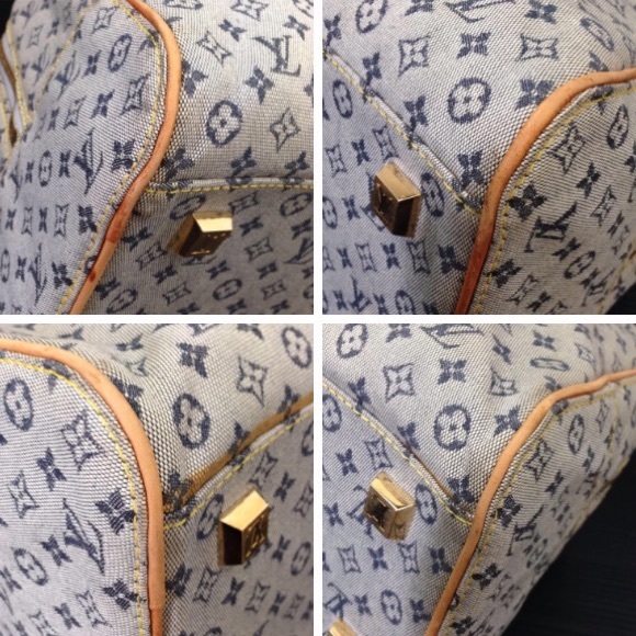 100% Auth Louis Vuitton Mini Lin Marie - Picture 2 of 4