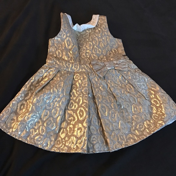 Gold baby formal dress