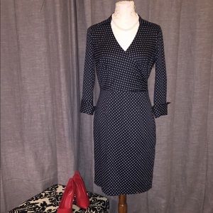 Ann Taylor Polkadot Dress