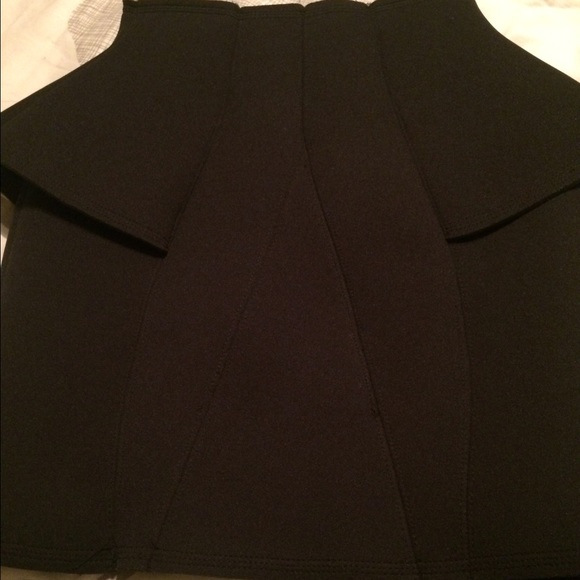 Nasty gal sexy gold zipper skirt