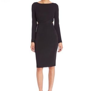Bailey 44 Valerie Black Midi Long Sleeve Dress