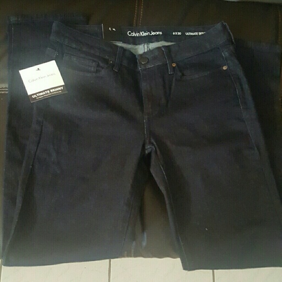 CALVIN KLEIN ULTIMATE SKINNY JEANS 6X30
