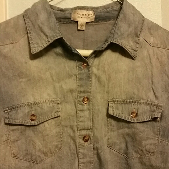 Denim Top - Picture 2 of 2