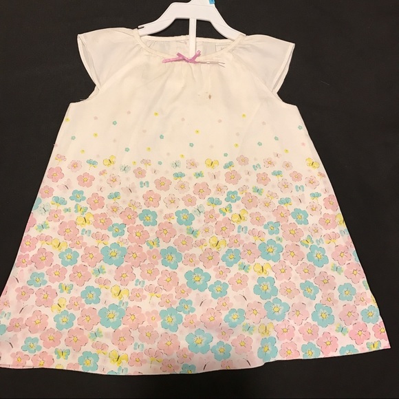 Flowering baby dress