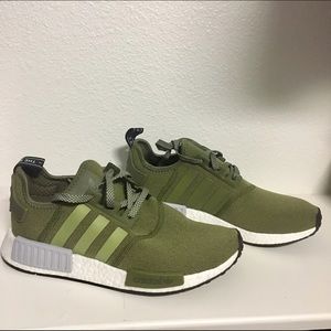 Men's adidas nmd olive green