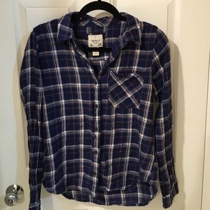 Blue toned forever 21 flannel