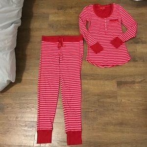Victoria Secret Long Jane Pajama Medium