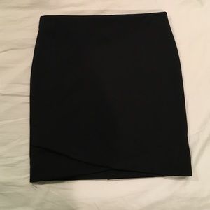 H&M black mini skirt