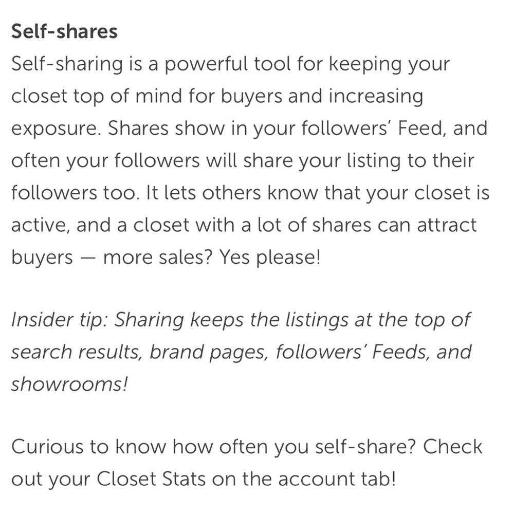 🌸For New Poshers: Sharing, acronyms and tips!!🌺 - Picture 9 of 10