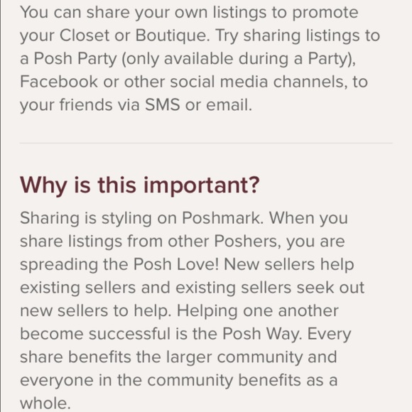 🌸For New Poshers: Sharing, acronyms and tips!!🌺 - Picture 2 of 10