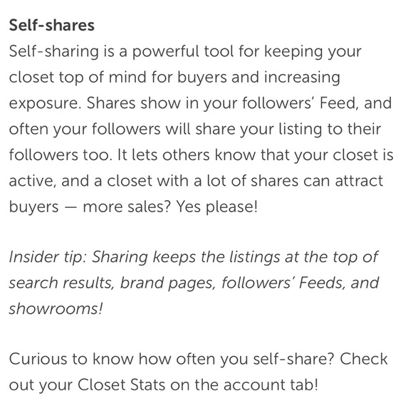 🌸For New Poshers: Sharing, acronyms and tips!!🌺 - Picture 9 of 10