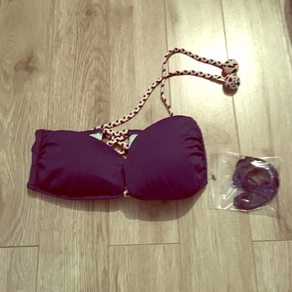 Victoria's Secret bandeau swim top