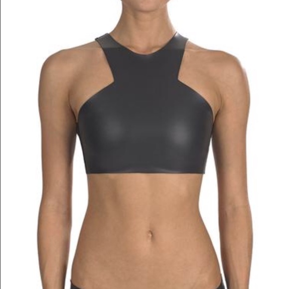 NWT Mikoh Maldives neoprene swimsuit top size S - Picture 1 of 4