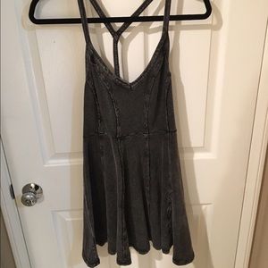Grey distressed dress from Urban Outfitters