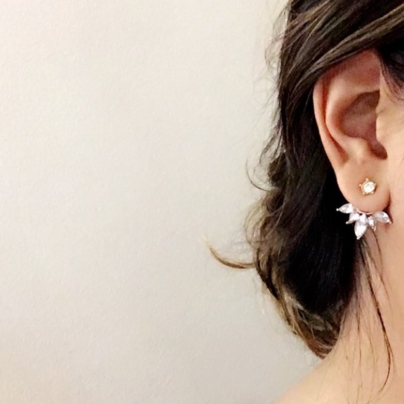 Crystal Marquise Cut Earrings