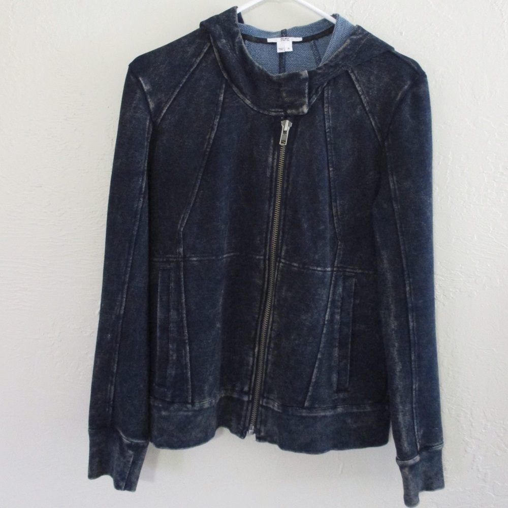 Helmut by Helmut Lang Acid Washed Denim Jacket