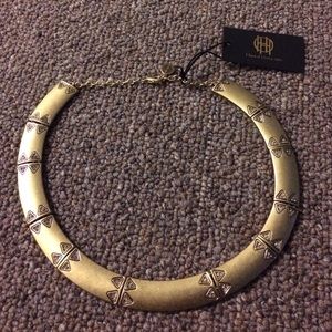 House of Harlow gold necklace