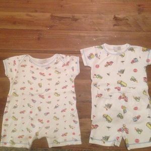 Magnolia romper/short set