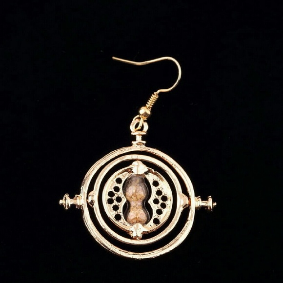 HARRY POTTER Rotating Time-Turner Earring - Picture 3 of 4
