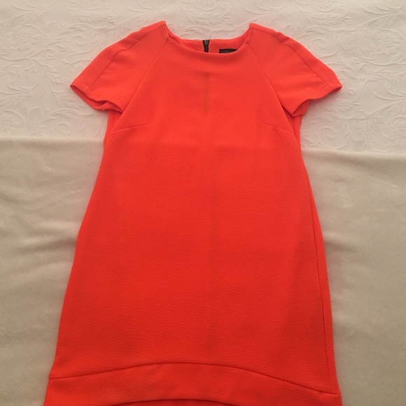 Top Shop orange dress