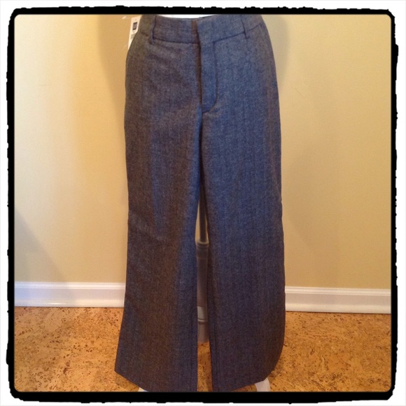 Wardrobe Staple - grey herringbone trousers