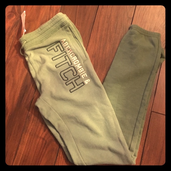 A&F banded sweatpants