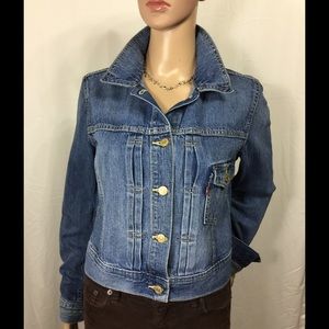 LEVI'S RED TAG/label DENIM trucker/biker/cowgirl