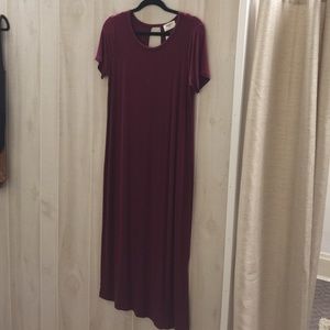 Midi length dress