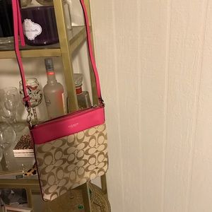 New Coach cross body bag